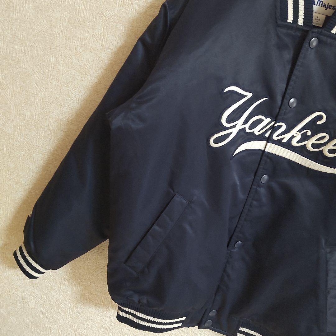 MLB ニューヨーク ヤンキース マジェスティック製 スタジアムジャンパー L