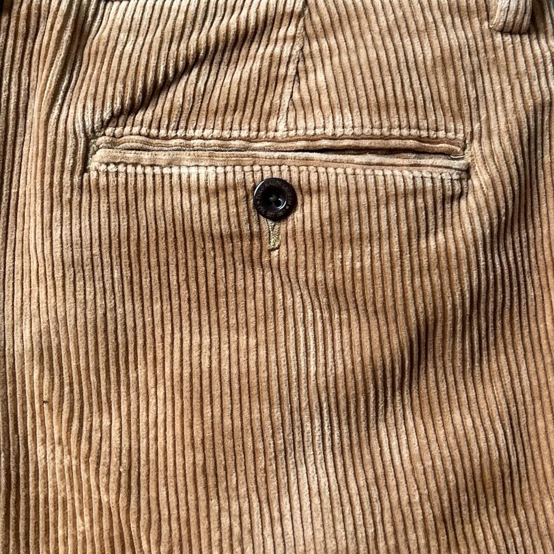 ポロバイ ラルフローレン W32 コーデュロイ チノパン 古着 茶 17063