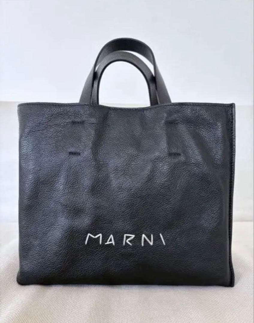 MARNI マルニ　レザーバッグ　MUSEO TOTE