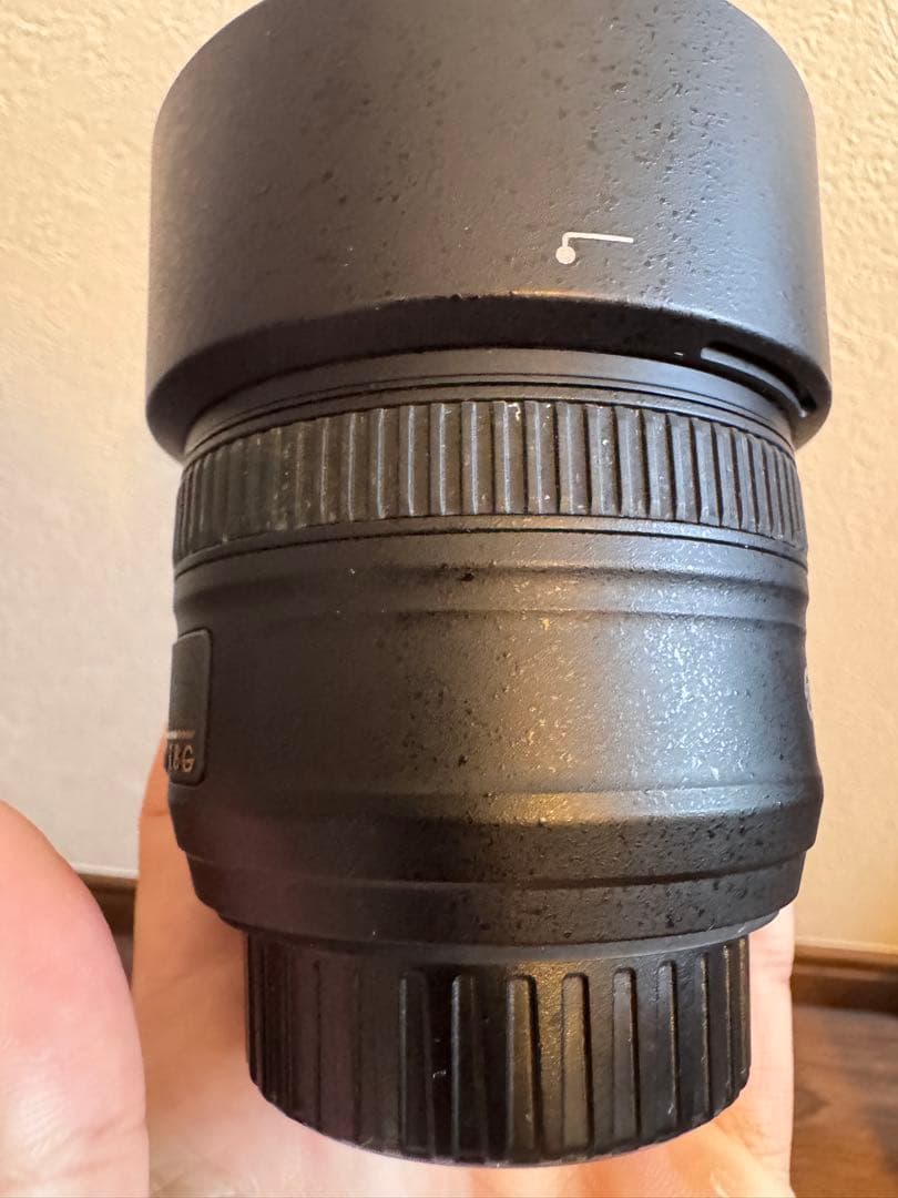 AF-S NIKKOR 50mm f1.8G フィルター付き