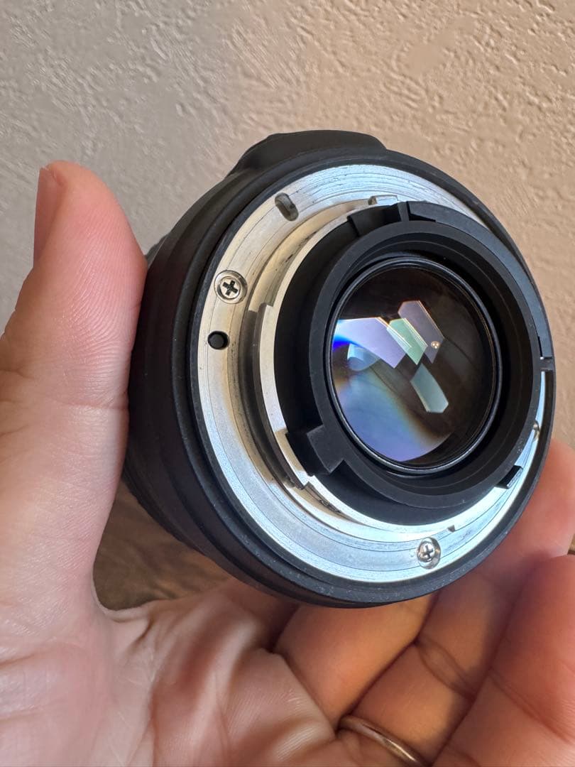 AF-S NIKKOR 50mm f1.8G フィルター付き