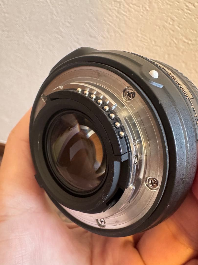 AF-S NIKKOR 50mm f1.8G フィルター付き