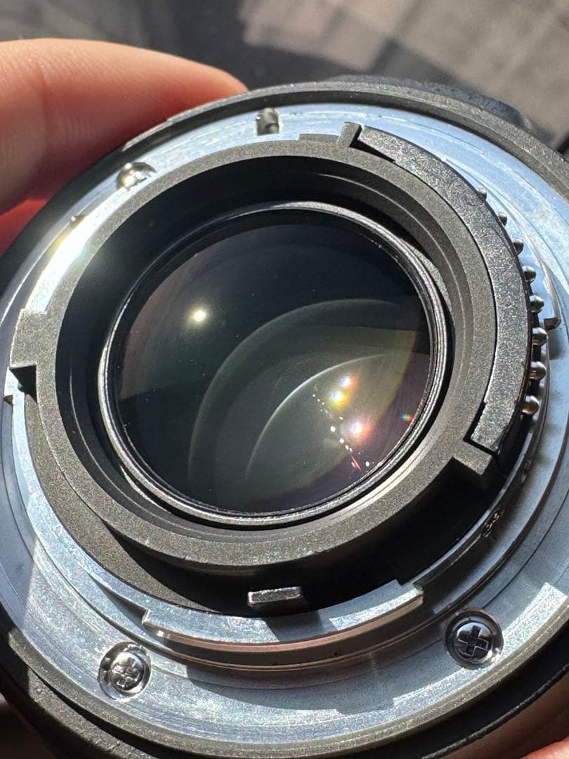 AF-S NIKKOR 50mm f1.8G フィルター付き