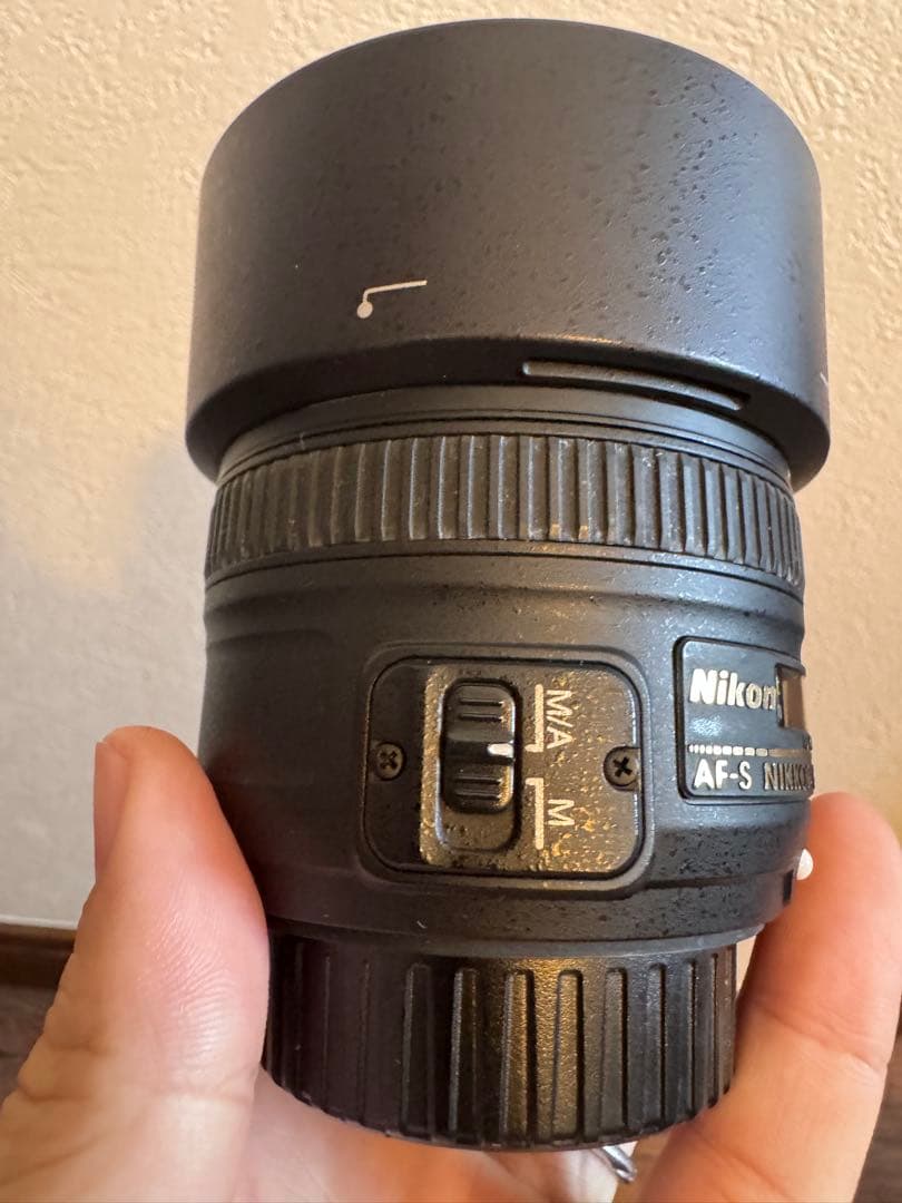AF-S NIKKOR 50mm f1.8G フィルター付き