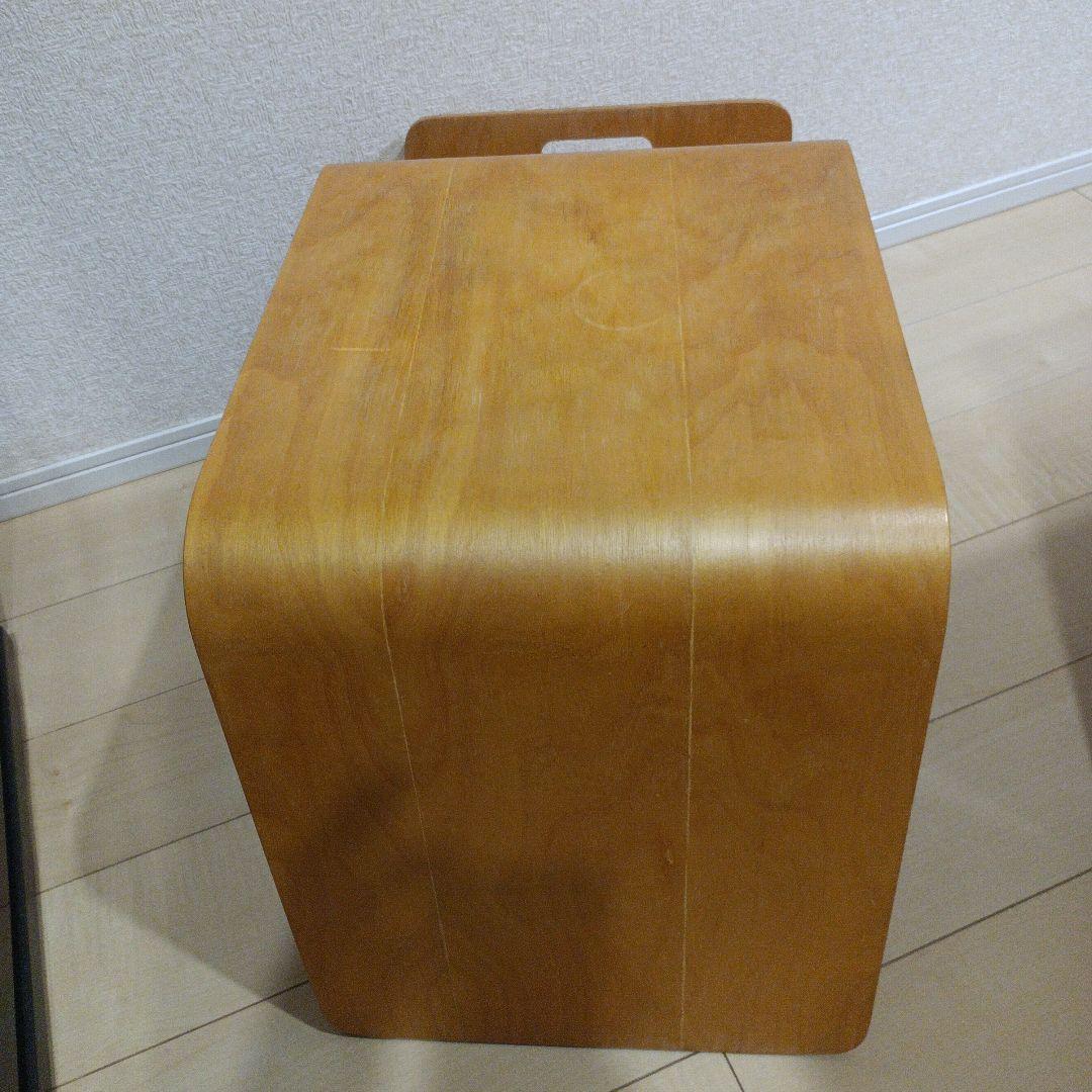 高級家具　Offi オフィ MagTable マグテーブル 木製 サイドテーブル