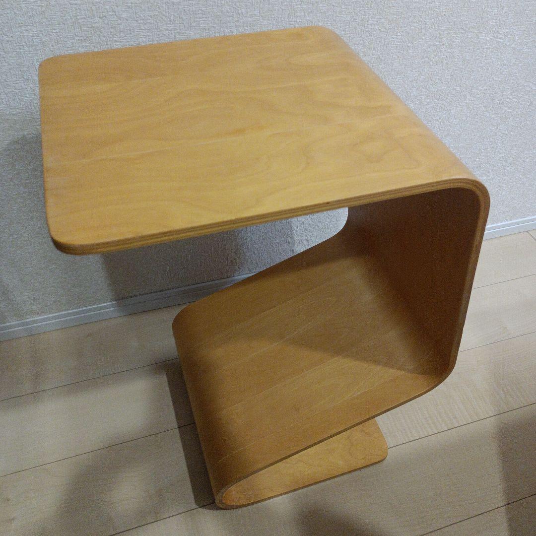 高級家具　Offi オフィ MagTable マグテーブル 木製 サイドテーブル