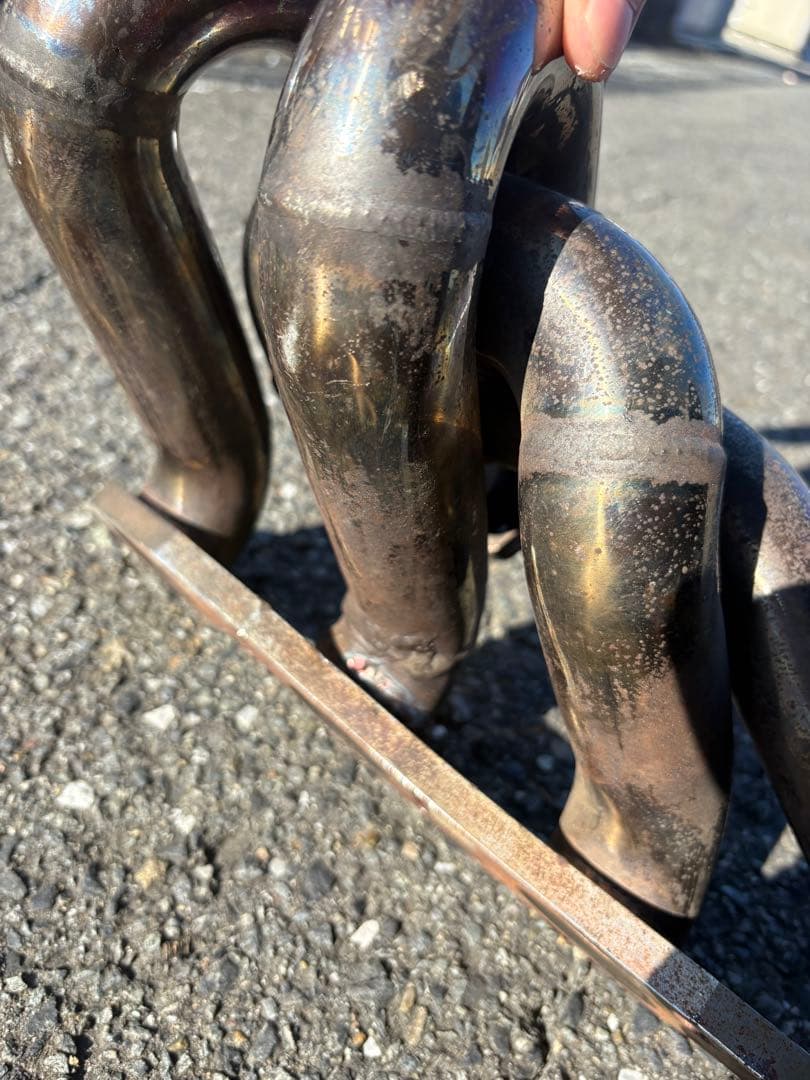 HPI エキマニ シルビア 180sx 補修あり