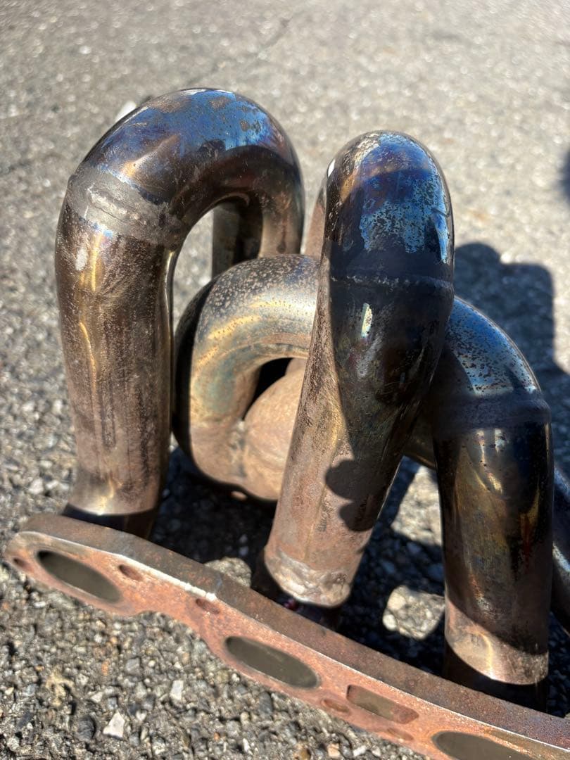 HPI エキマニ シルビア 180sx 補修あり