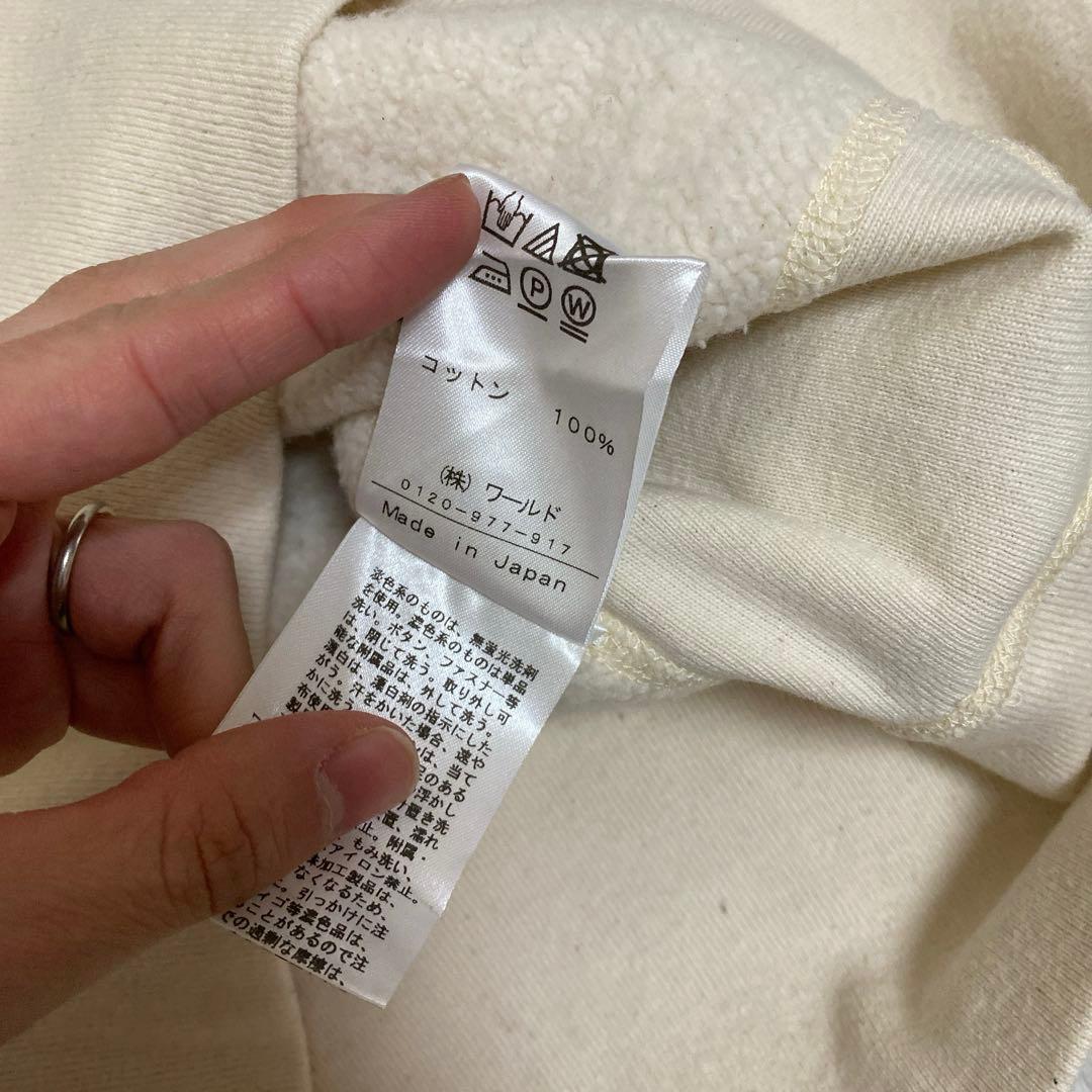 美品 ドレステリア デキシー吊裏毛プルオーバー 04 L 大きいサイズ 日本製