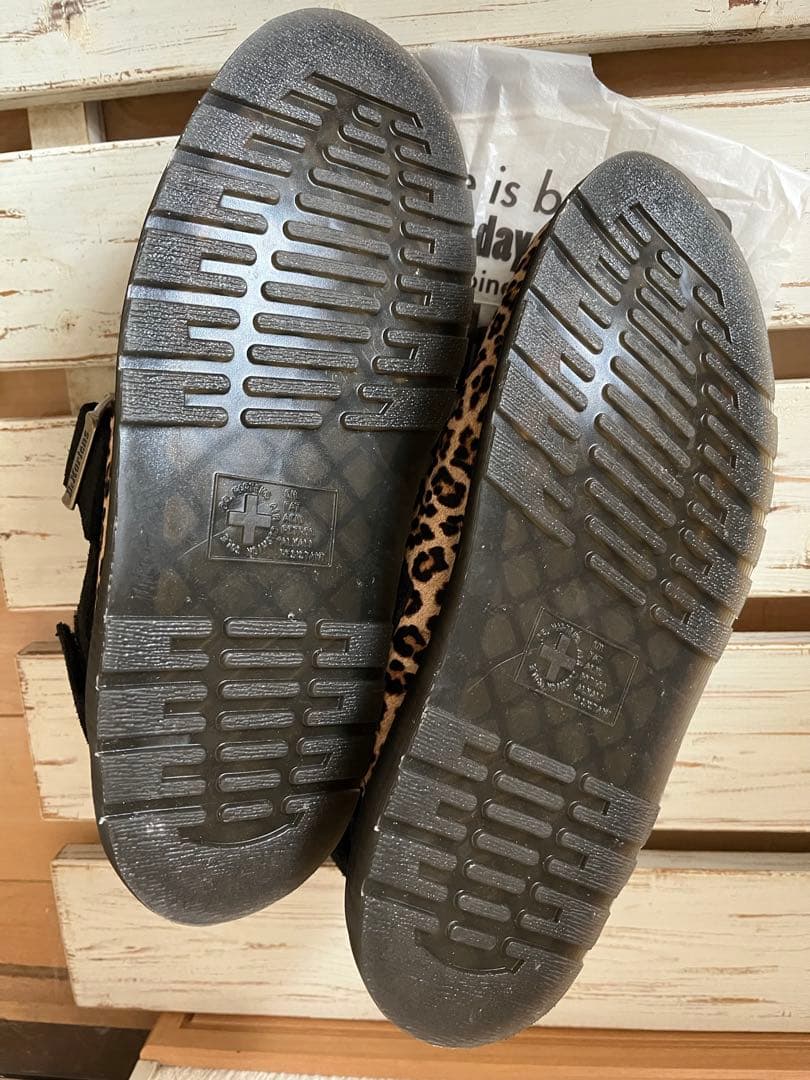 限定価格Dr. Martens JORGEⅡ UK７レオパード　ヒョウ柄