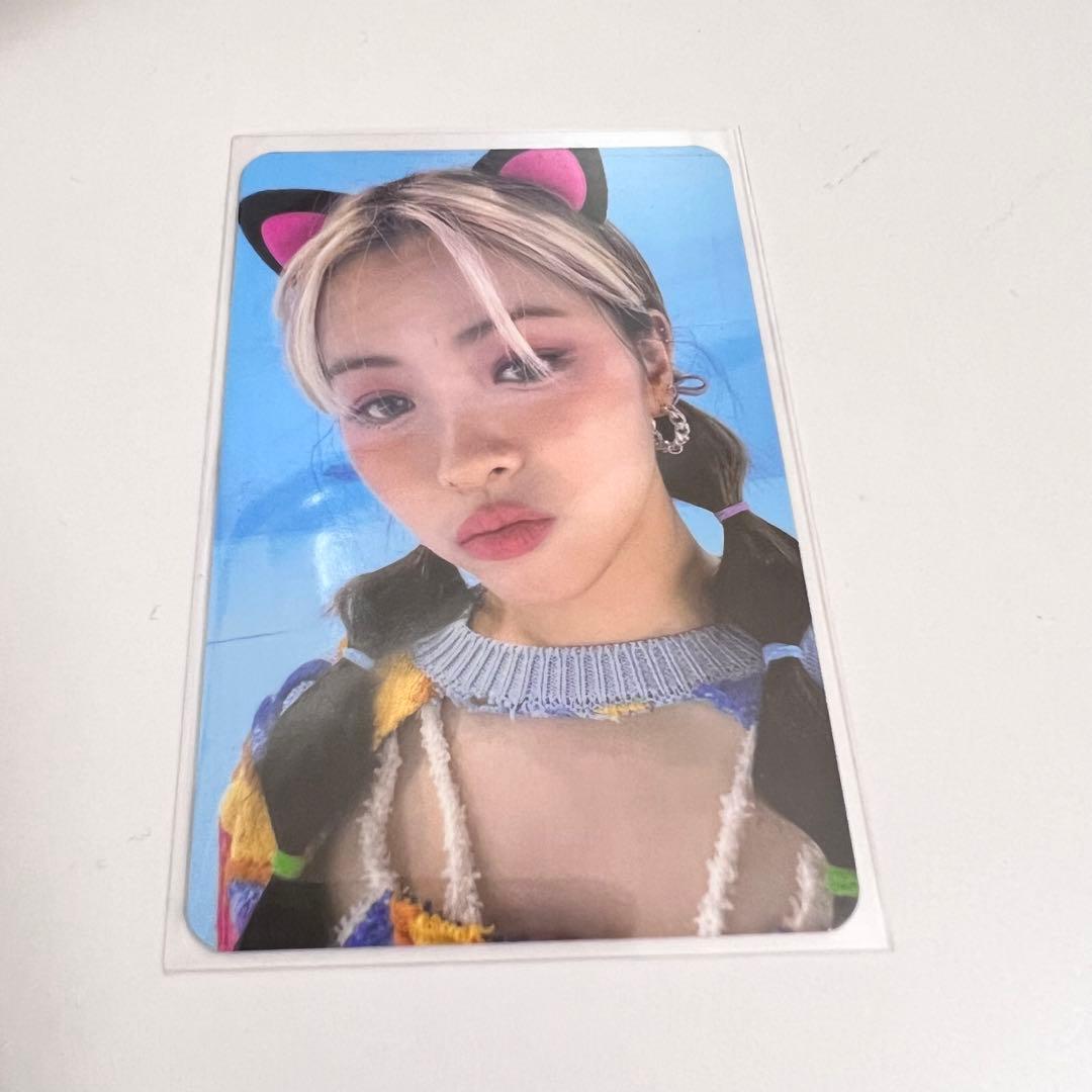 ITZY リュジン AppleMusic 猫耳 トレカ