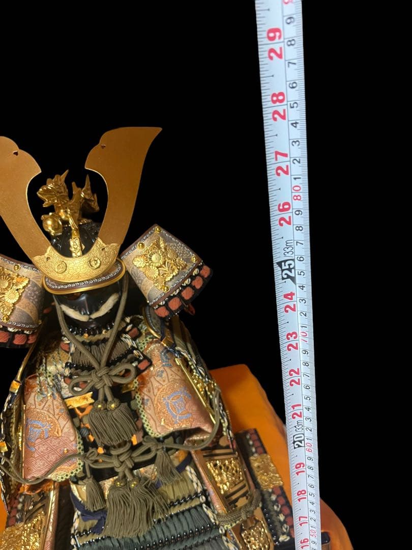 チャリティー出品中美品　五月人形　雛匠 東玉製 13号伊勢　鎌倉時代 大鎧飾