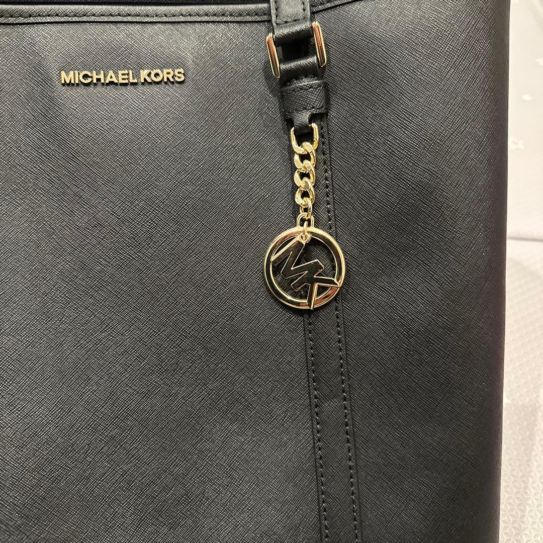 最終値下げ価格【マイケルコース2個set】ブラックトートバッグ×ショルダーバッグ