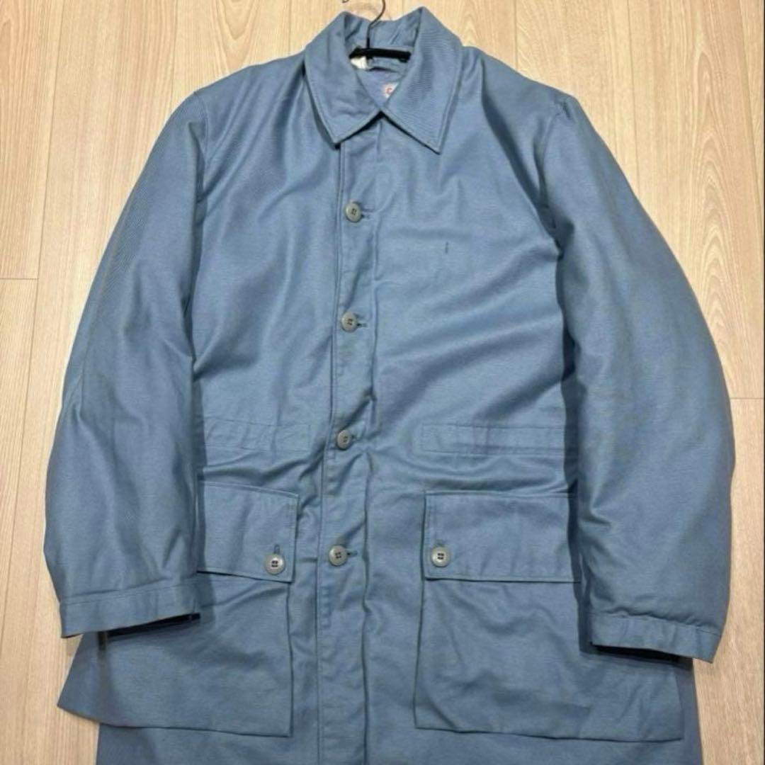 実物 スウェーデン軍 M59 ライナー付フィールドコート (C48/民間防衛隊)