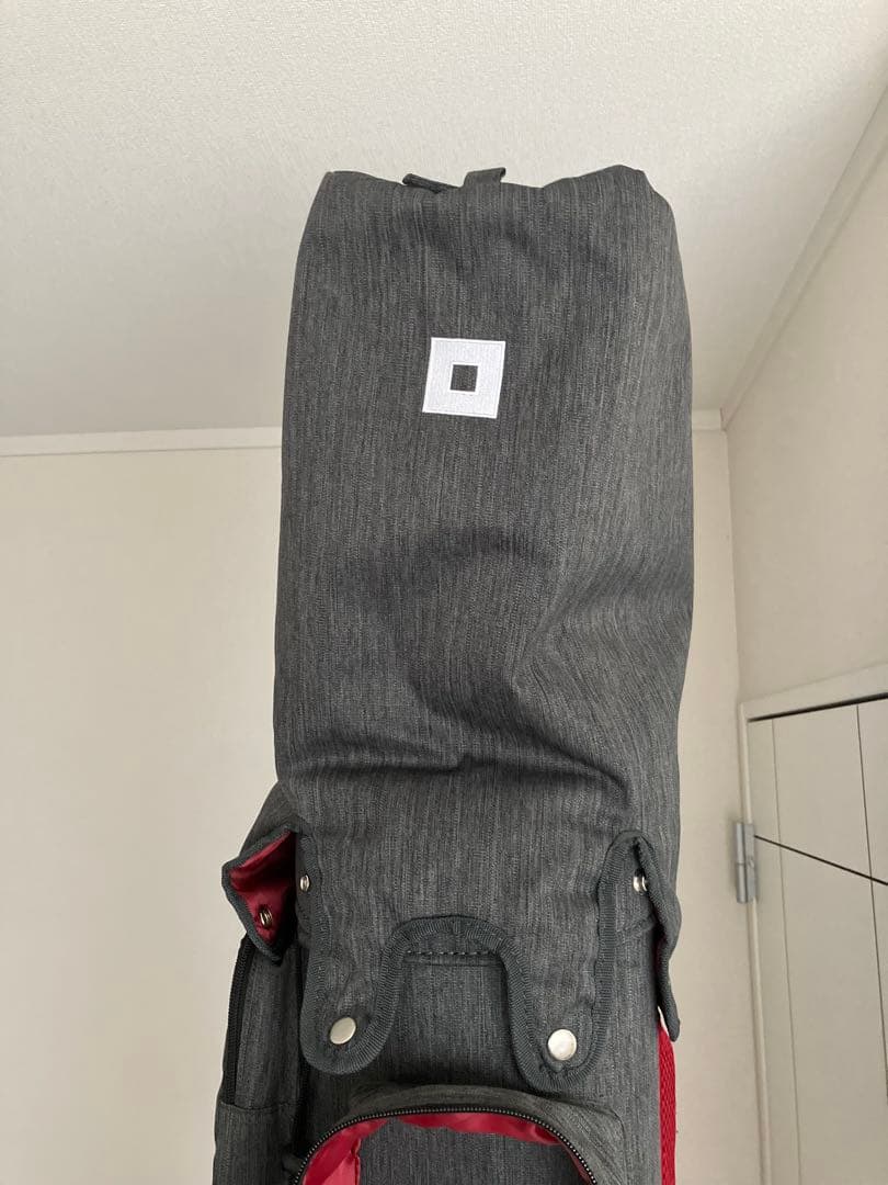 美品　ONOFF オノフ キャディバッグ 杢 （モク） グレー