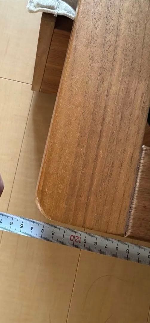 無印良品　木製セミダブルベッドフレーム ヘッドボード付き　引き取り限定