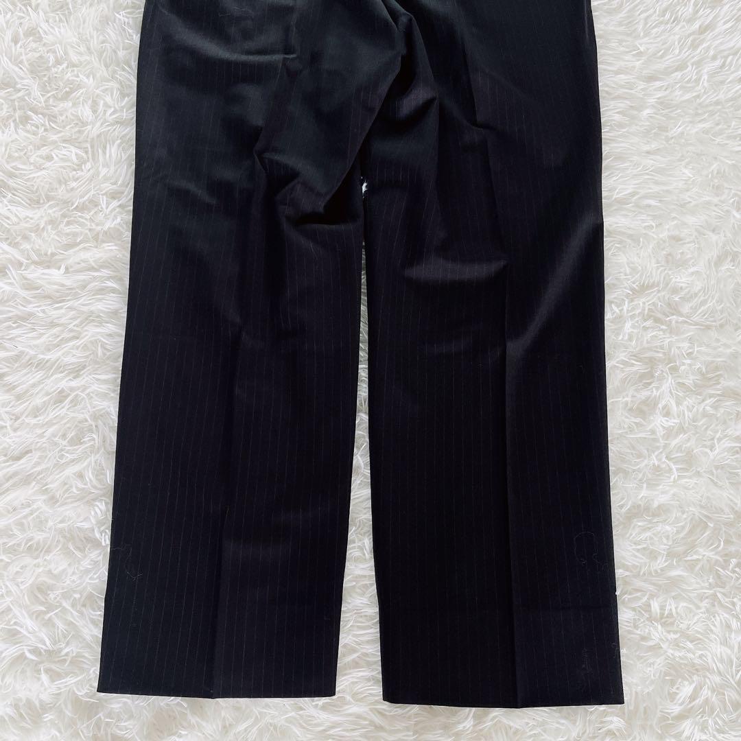 新品タグ付き✨【ブルックスブラザーズ】スーツ 黒 ストライプ 上40下W36