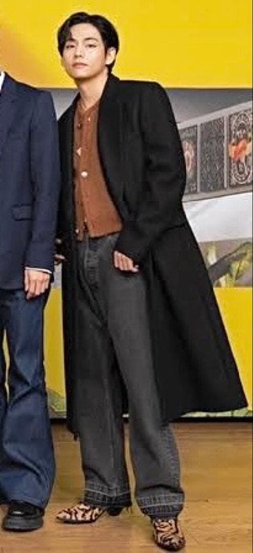 極美品　CELINEカシミヤ100％ロング　コート　静謐を纏う　究極　ブラック