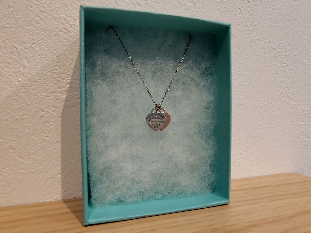 Tiffany & Co. リターントゥティファニー ダブル ハート ネックレス
