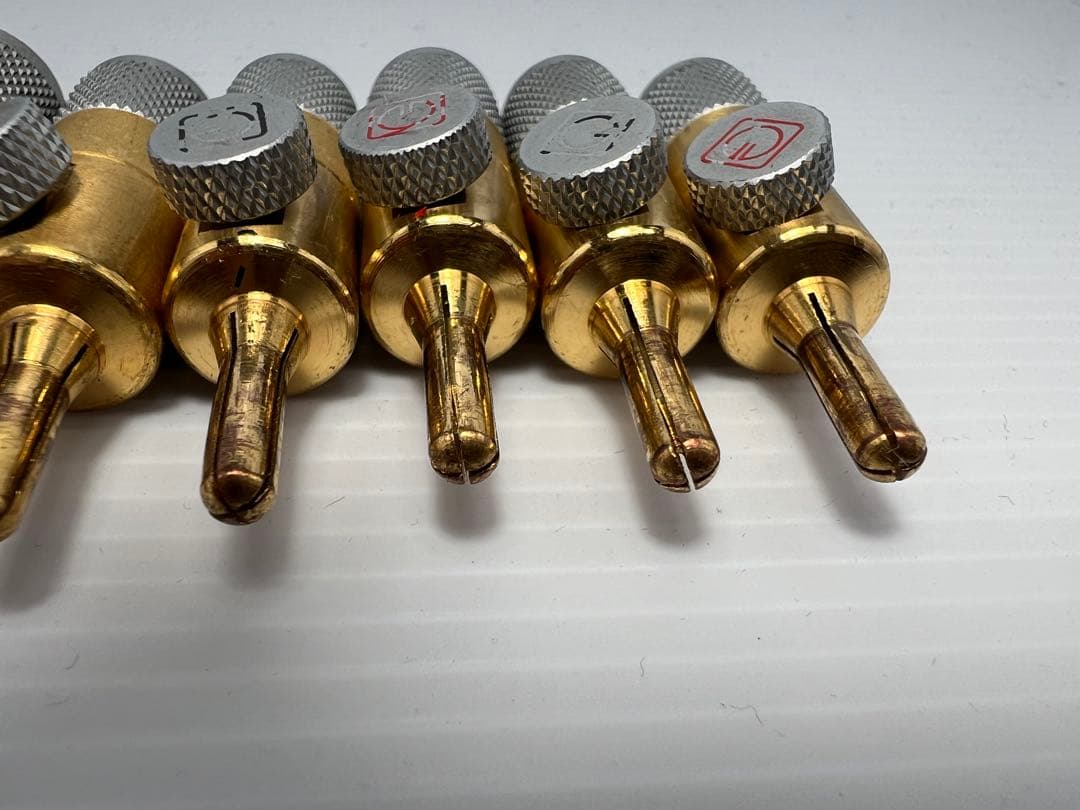 GOLDMUND ゴールドムンド　バナナプラグ　8個セット