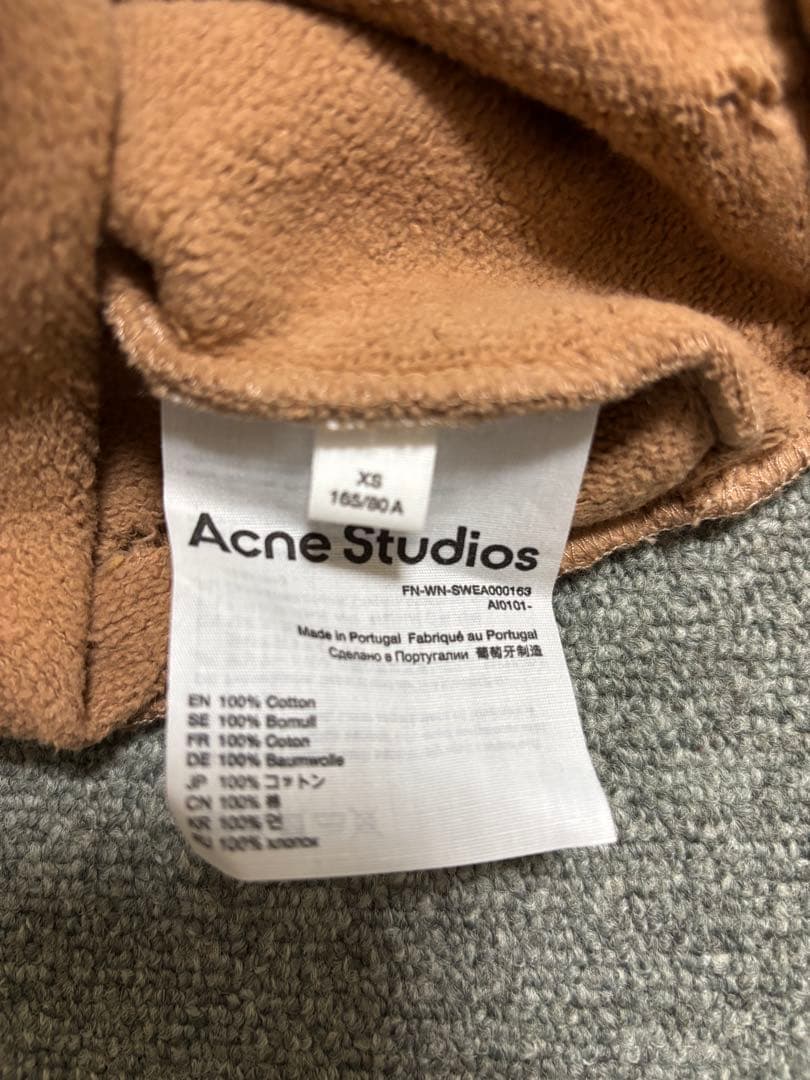 最終値下げ　Acne studios オーバーフィットフーディー
