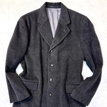 XL相当 ヴィンテージ 90's JUN MEN チェスターコート 着丈124