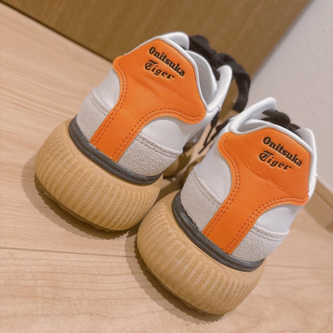 1度短時間使用 Onitsuka Tiger DELECITY　オレンジ