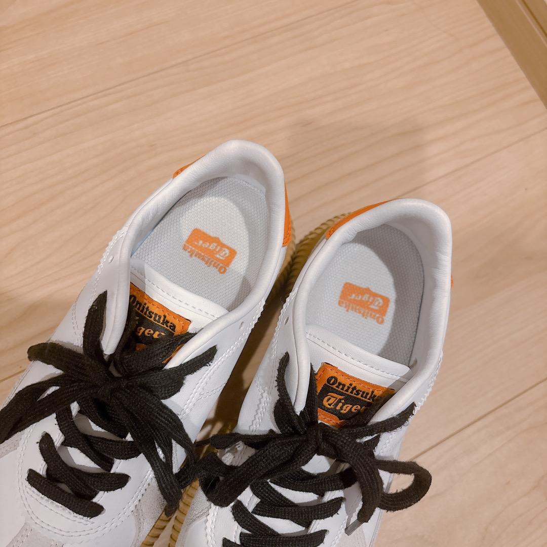 1度短時間使用 Onitsuka Tiger DELECITY　オレンジ