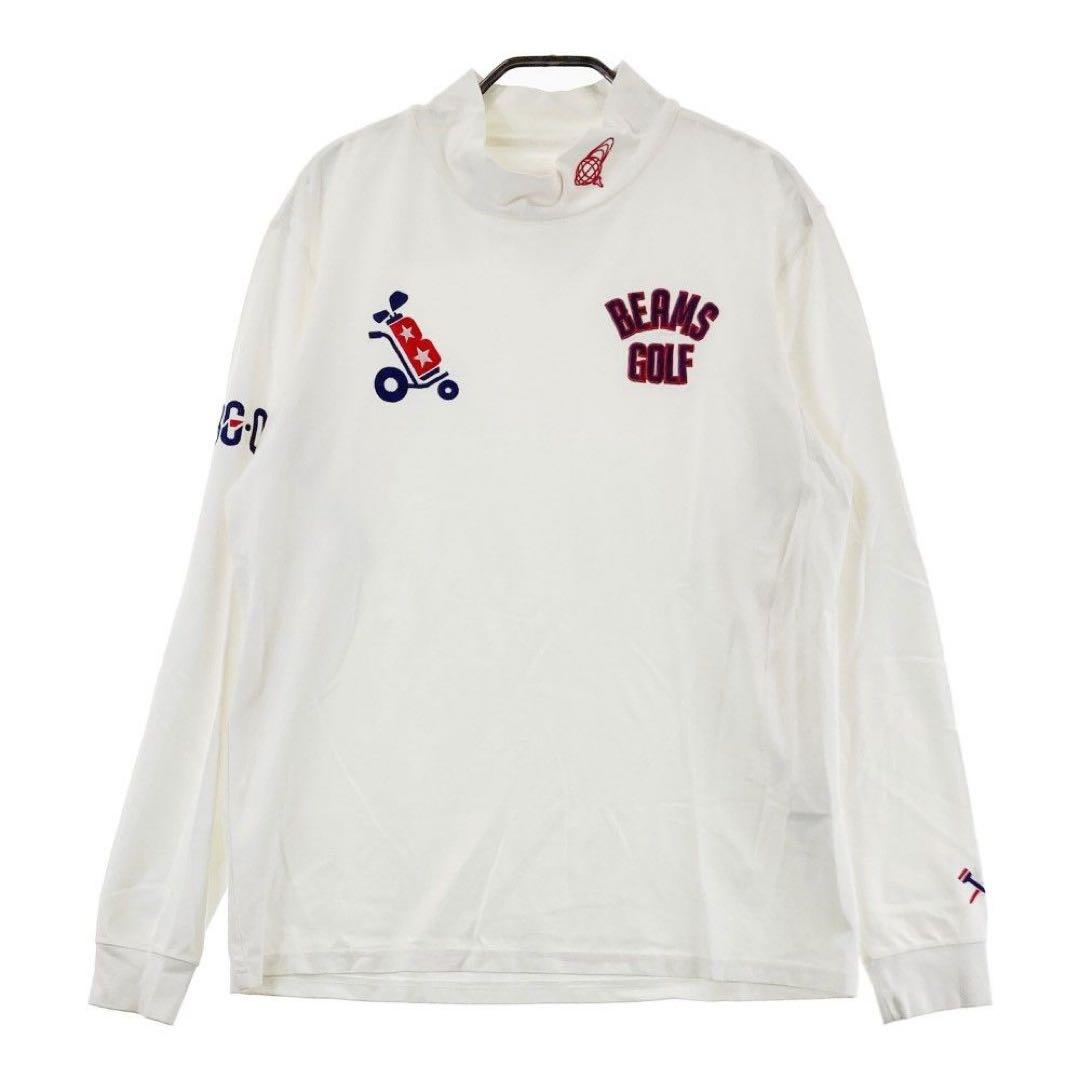 新品　ビームスゴルフ BEAMS GOLF モックネックシャツ 長袖　Lサイズ
