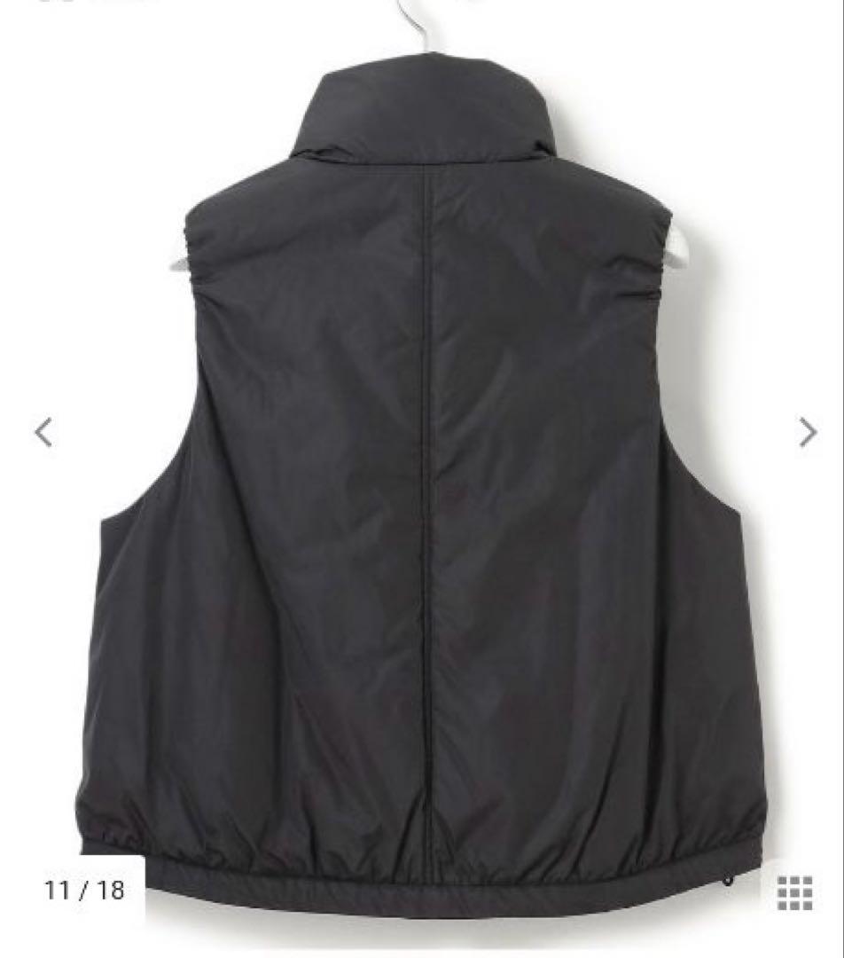 【新品タグ付き！】23区 中綿ショートパディングベスト M 定価29700円