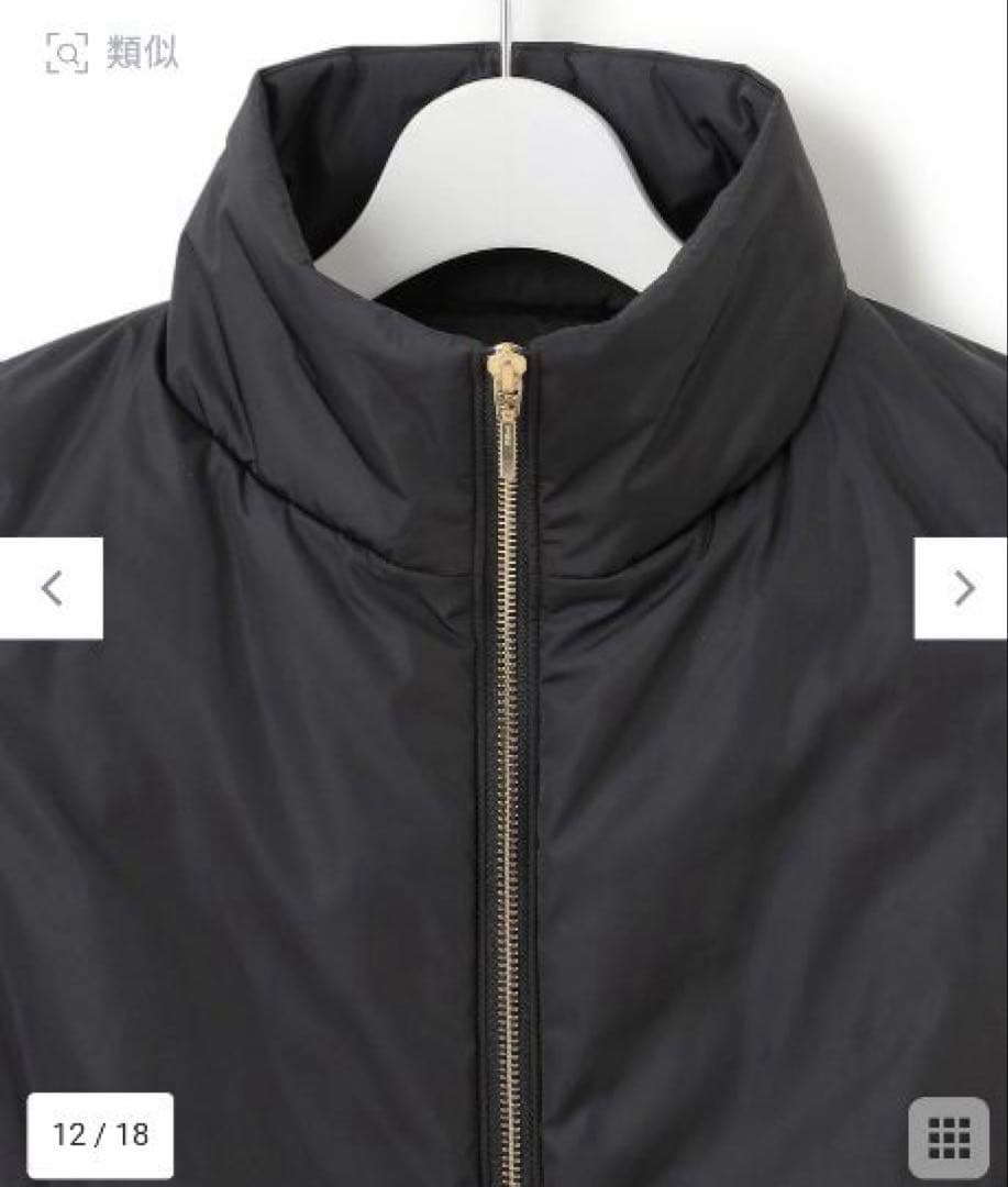 【新品タグ付き！】23区 中綿ショートパディングベスト M 定価29700円