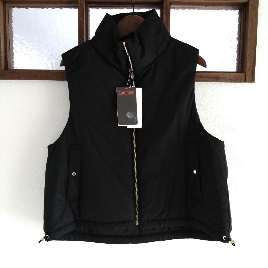 【新品タグ付き！】23区 中綿ショートパディングベスト M 定価29700円