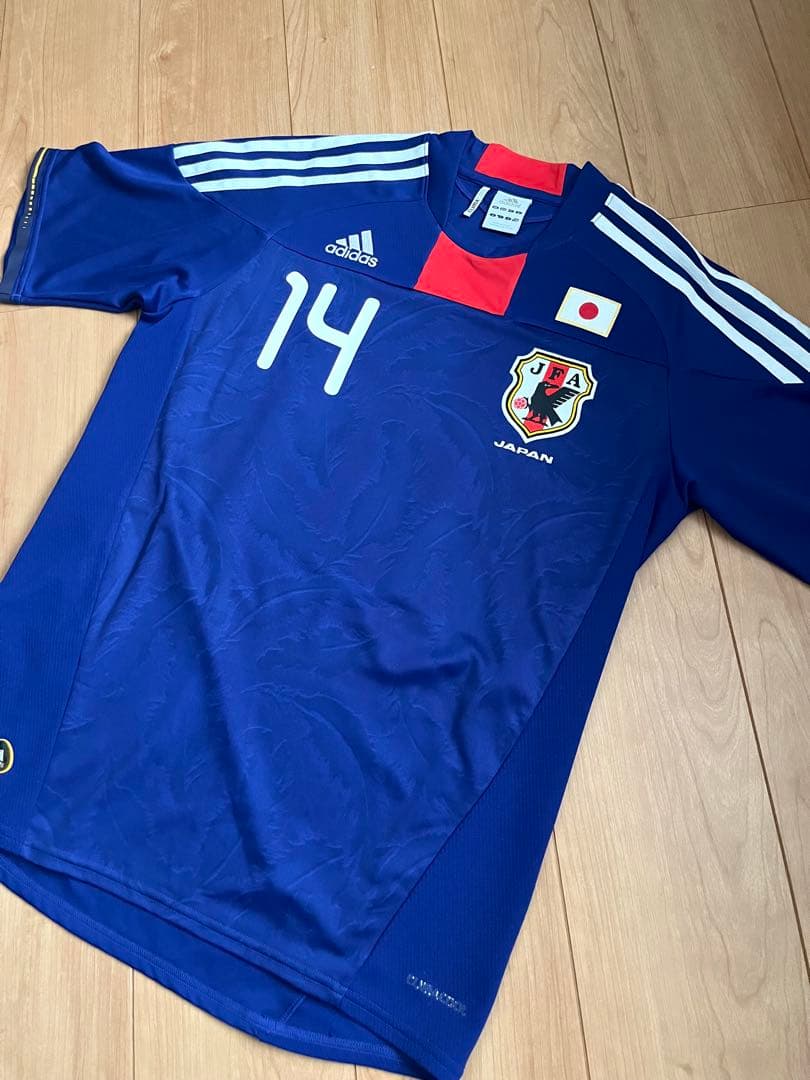 adidas 2010年 南ア W杯 日本代表 ユニフォーム 中村憲剛 14番