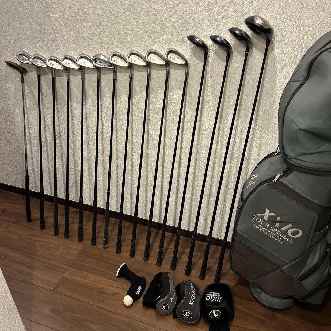 ゼクシオ他　メンズ R 15本　右利き　ゴルフセット