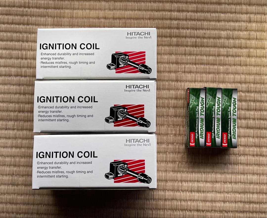 日立 U19S01-COIL エブリィ/DA17V 3本セット プラグ3本付き