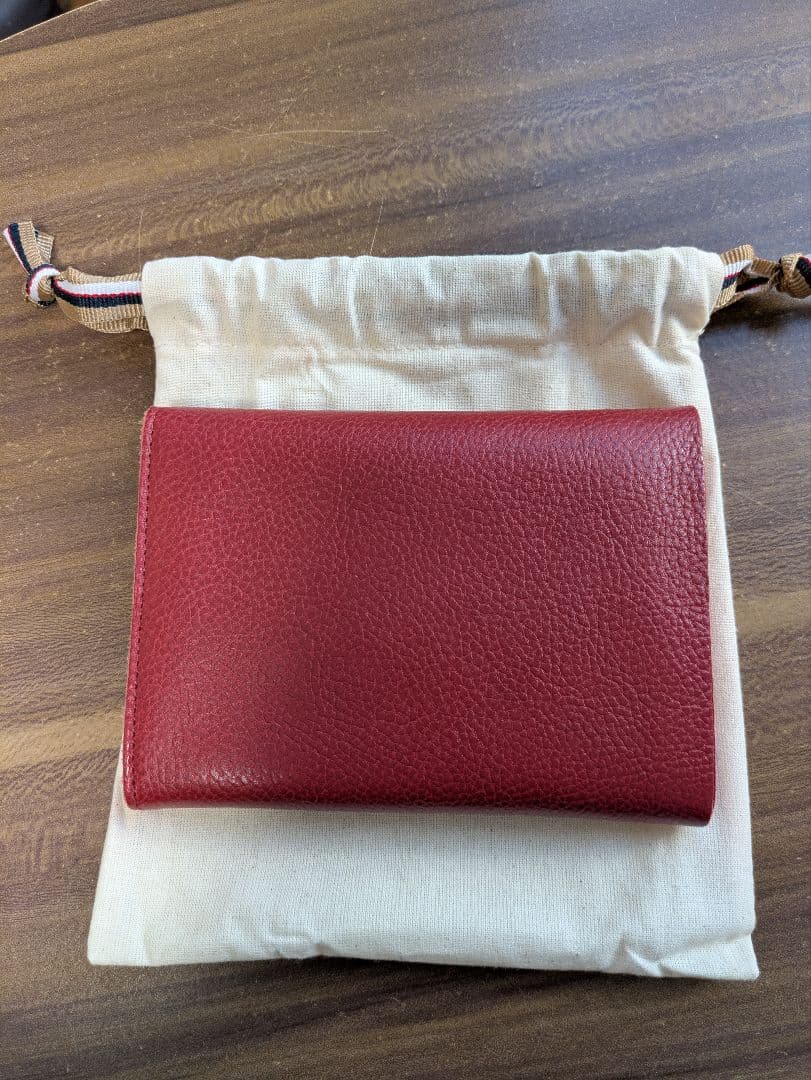 イルビゾンテ☆二つ折り財布 レッド