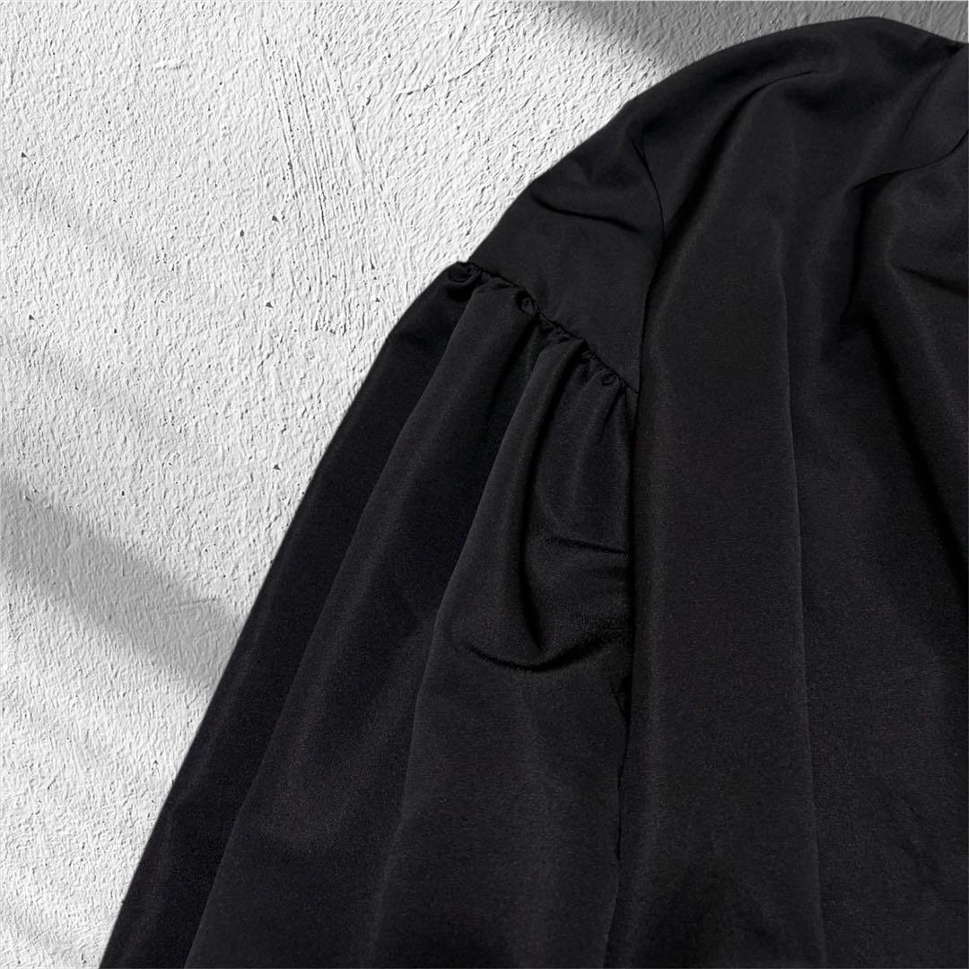 【新品タグ付き】ソーノ ドルチェリボン撥水ジャケット パール リボン ブラック