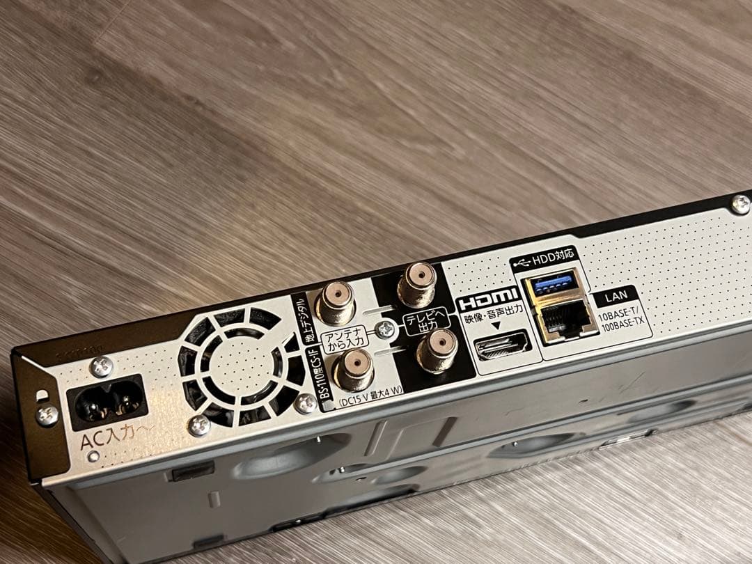 【美品✨️値下中!】Panasonic ブルーレイレコーダー&4TB 外付けHDD