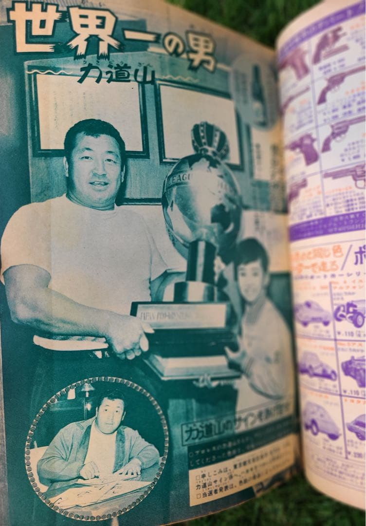 少年　力道山　鉄人28号