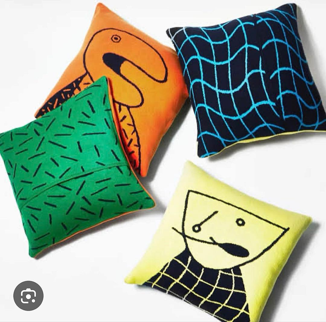 新品　unico RYU OKUBO クッションカバー　2枚セット