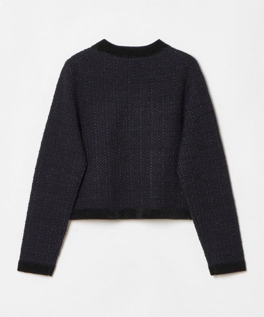 LOULOU WILLOUGHBY ルルウィルビー　 ツィードニットジャケット