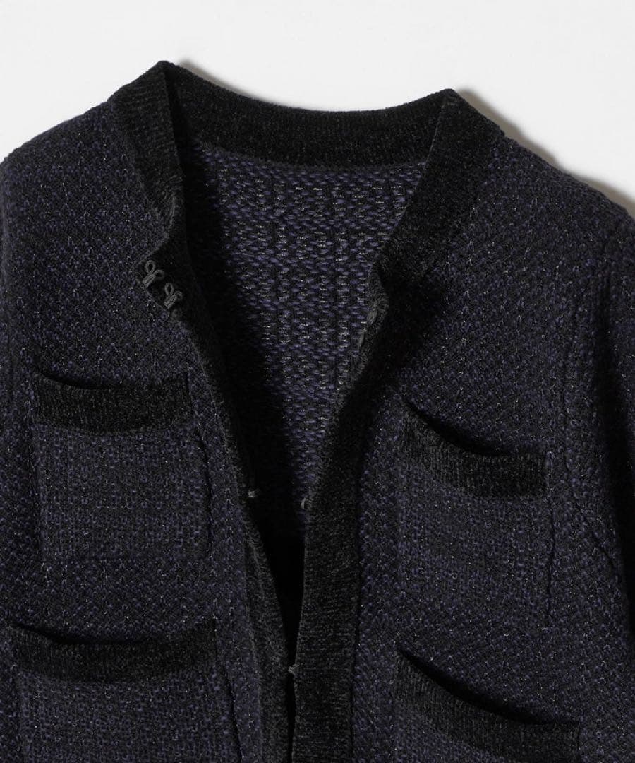LOULOU WILLOUGHBY ルルウィルビー　 ツィードニットジャケット