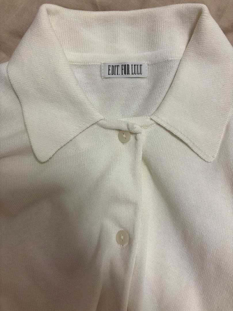 再お値下げ中❗️EDIT FOR LULU ポロシャツニットオールインワン