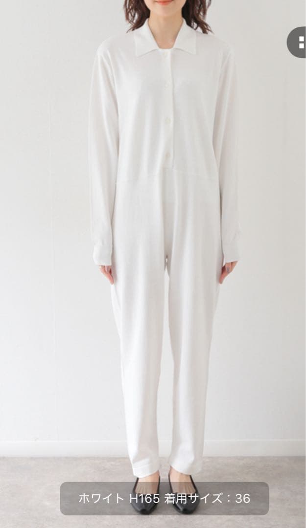 再お値下げ中❗️EDIT FOR LULU ポロシャツニットオールインワン