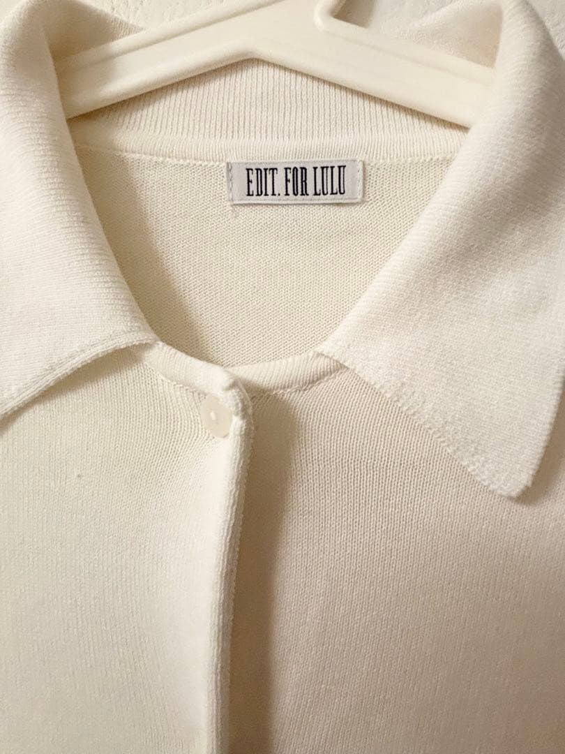 再お値下げ中❗️EDIT FOR LULU ポロシャツニットオールインワン