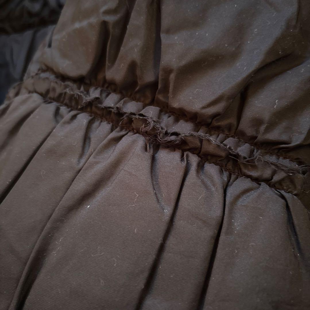 ✴︎ERMANNO SCEVINO✴︎中綿✴︎ロングジャケット✴︎コート✴︎ブラック✴︎