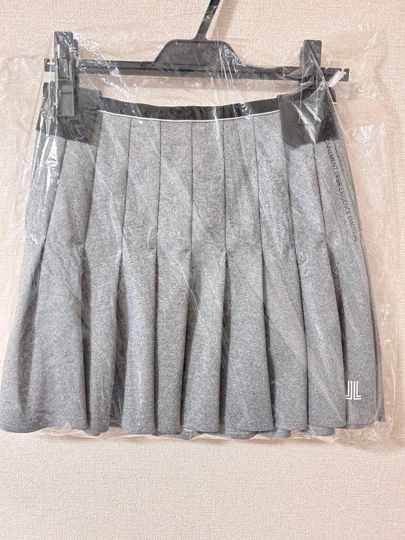 新品 ランバン LANVIN SPORT ダンボールニットスカート ゴルフ