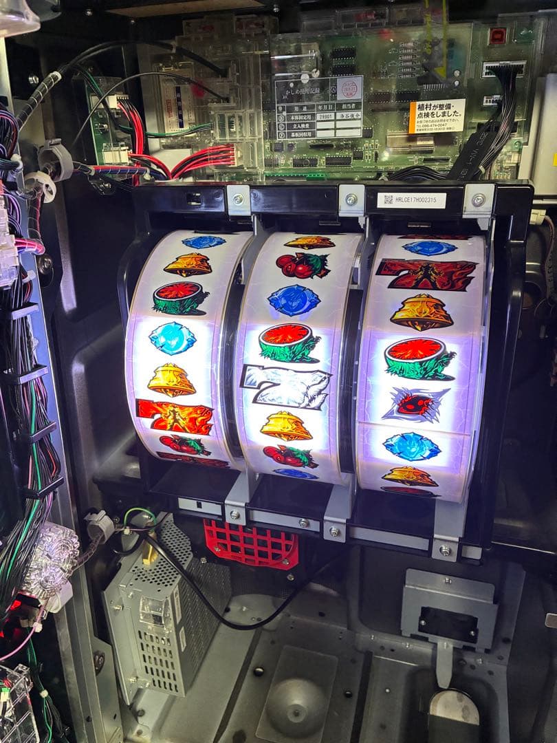 パチスロ　デビルマンχ デビルマンカイ実機　不要機付き　送料無料