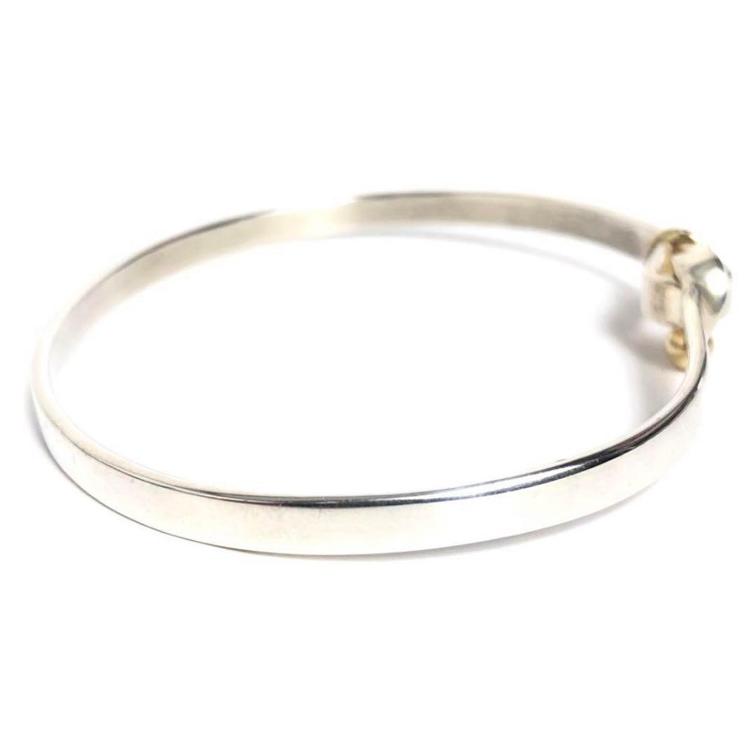 Tiffany ティファニー フックアンドアイ バングル 925 750 コンビ