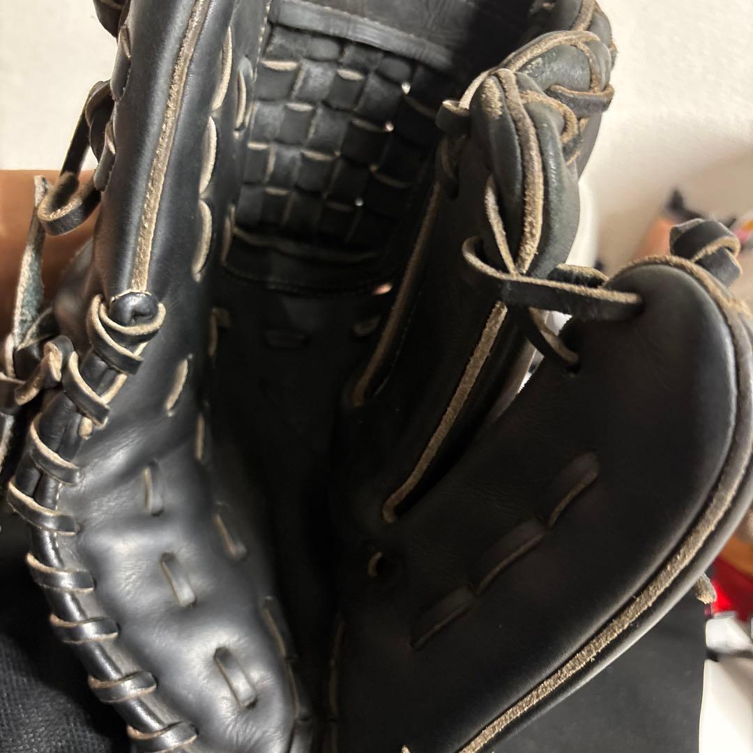 ミズノ 硬式野球グローブ 黒